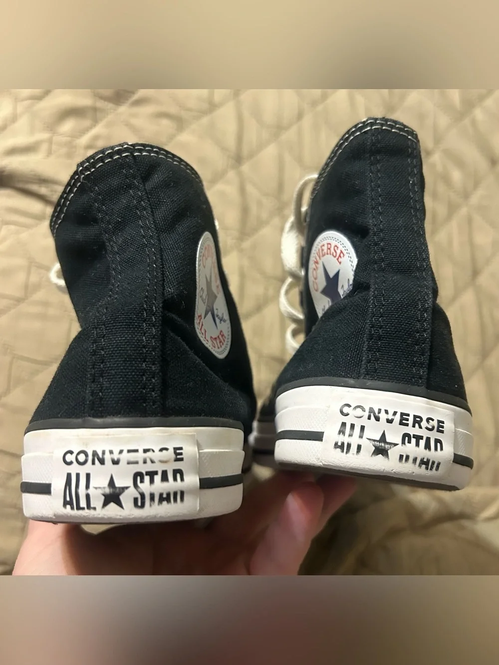 Converse Chuck Taylor All Star Black High Top Sneakers Unisex